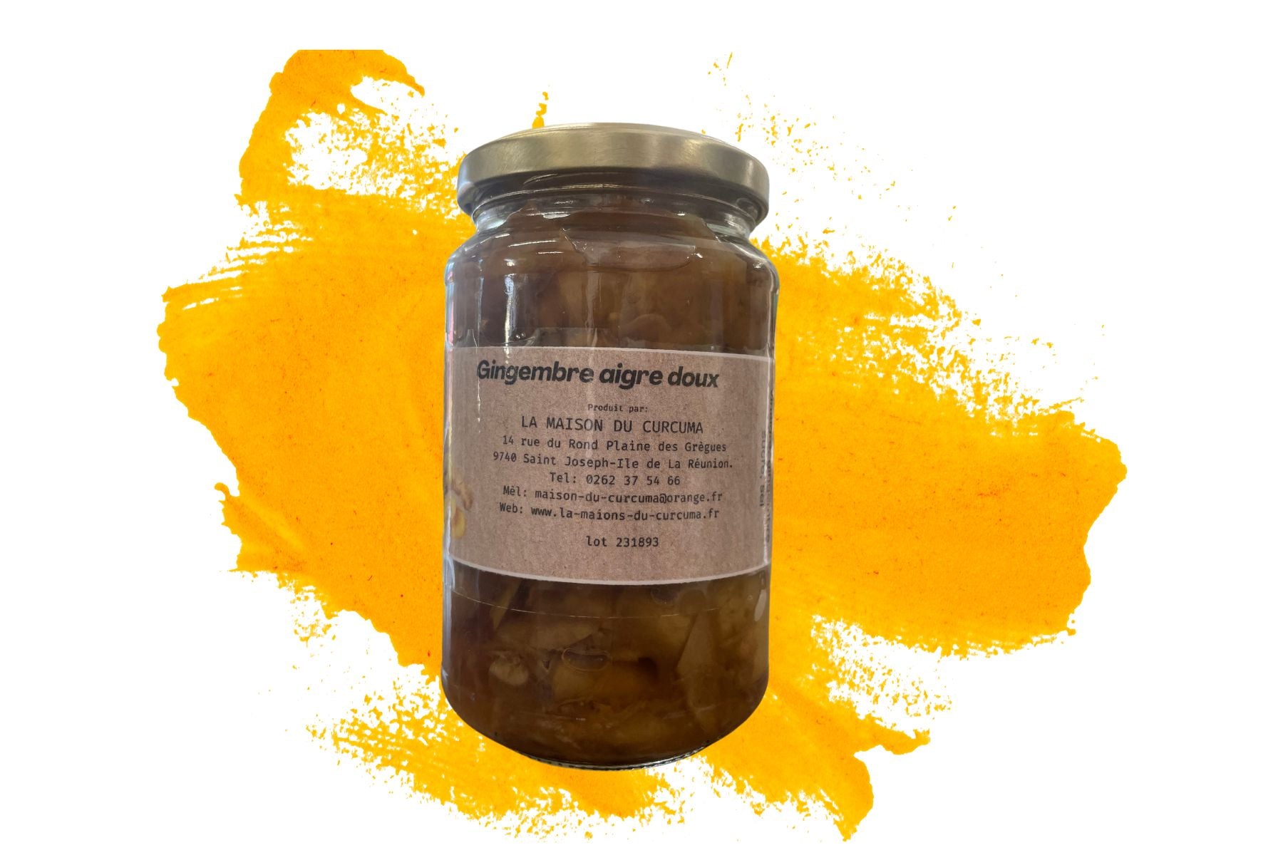 Aigre-doux de gingembre