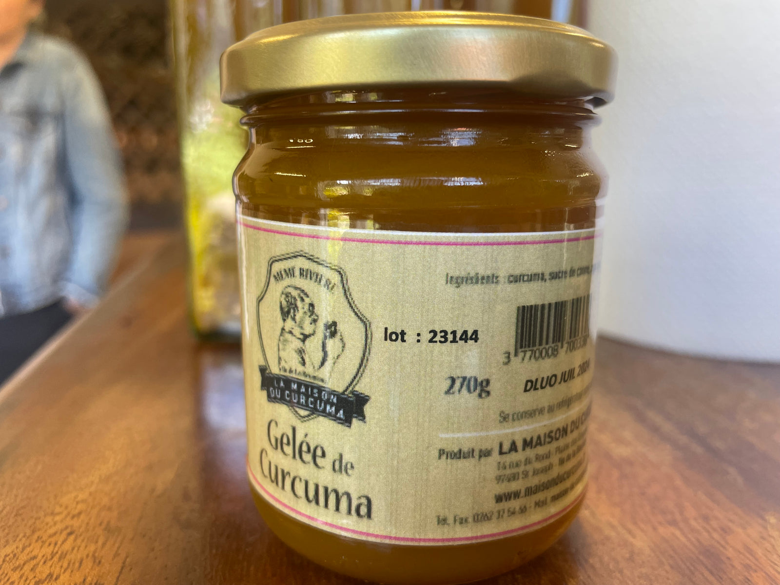Gelée de curcuma