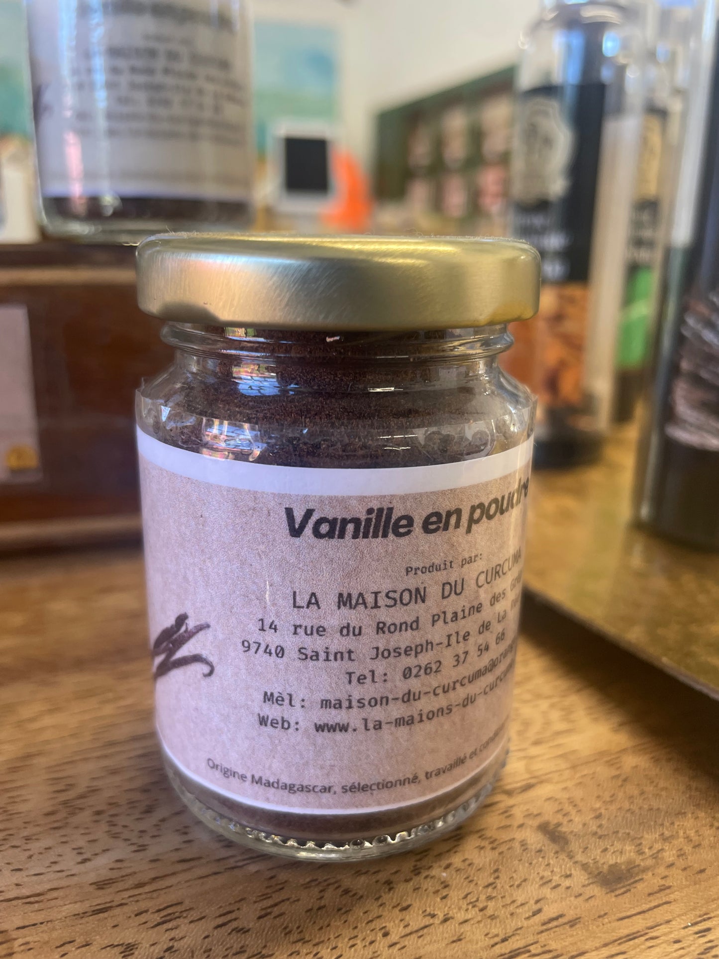 Vanille en poudre