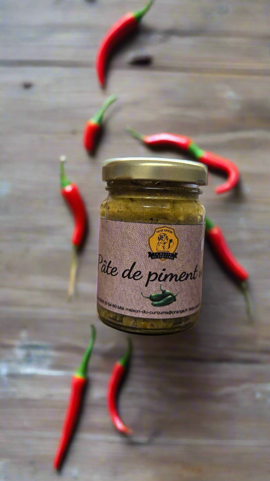 Pâte de piment vert